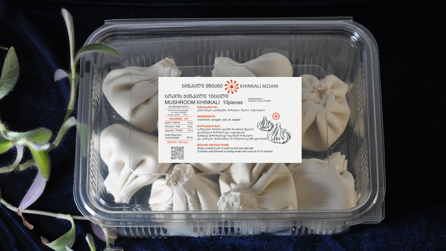 Mushroom khinkali